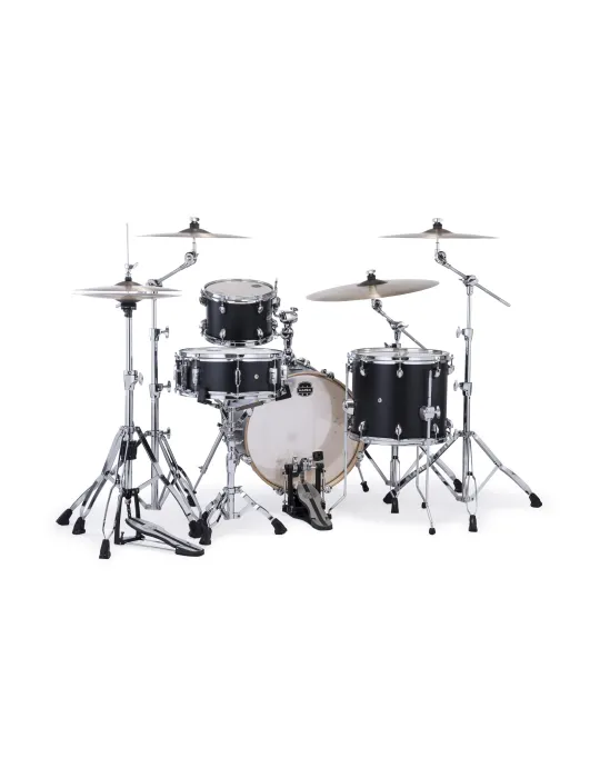  MAPEX MARS MAPLE TRAVEL KIT 4F MATTE BLA|MusicGoodDeal 