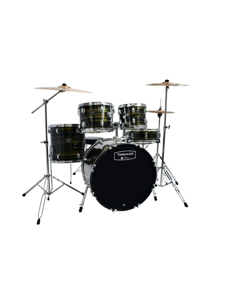  MAPEX TORNADO BY 18 5F WOOD GRAIN BROWN|MusicGoodDeal 