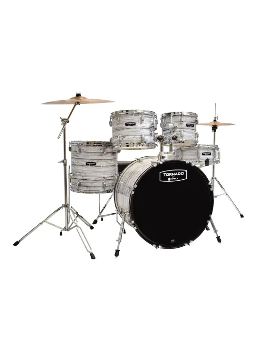  MAPEX TORNADO BY 18 5F WOOD GRAIN WHITE|MusicGoodDeal 