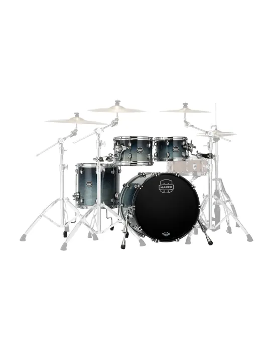  MAPEX SR504XRJ  SATURN 4 FUTS TEAL BLUE|MusicGoodDeal 