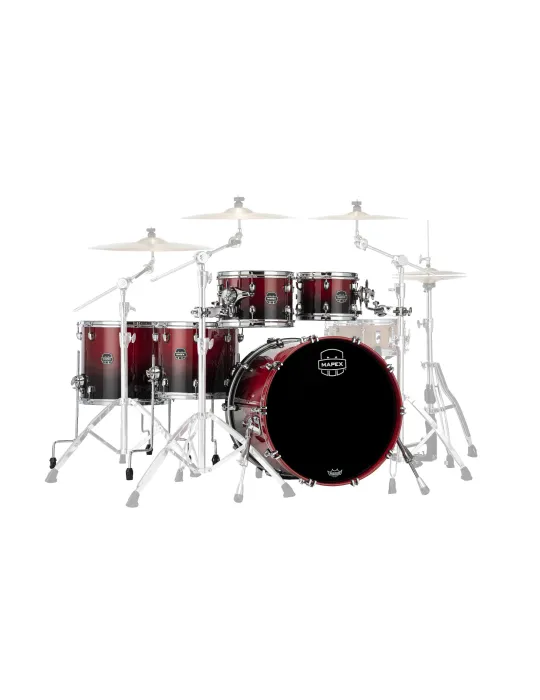  MAPEX SR628XURQ  SATURNO 5 EJES ESCARLATA FADE|MusicGoodDeal 