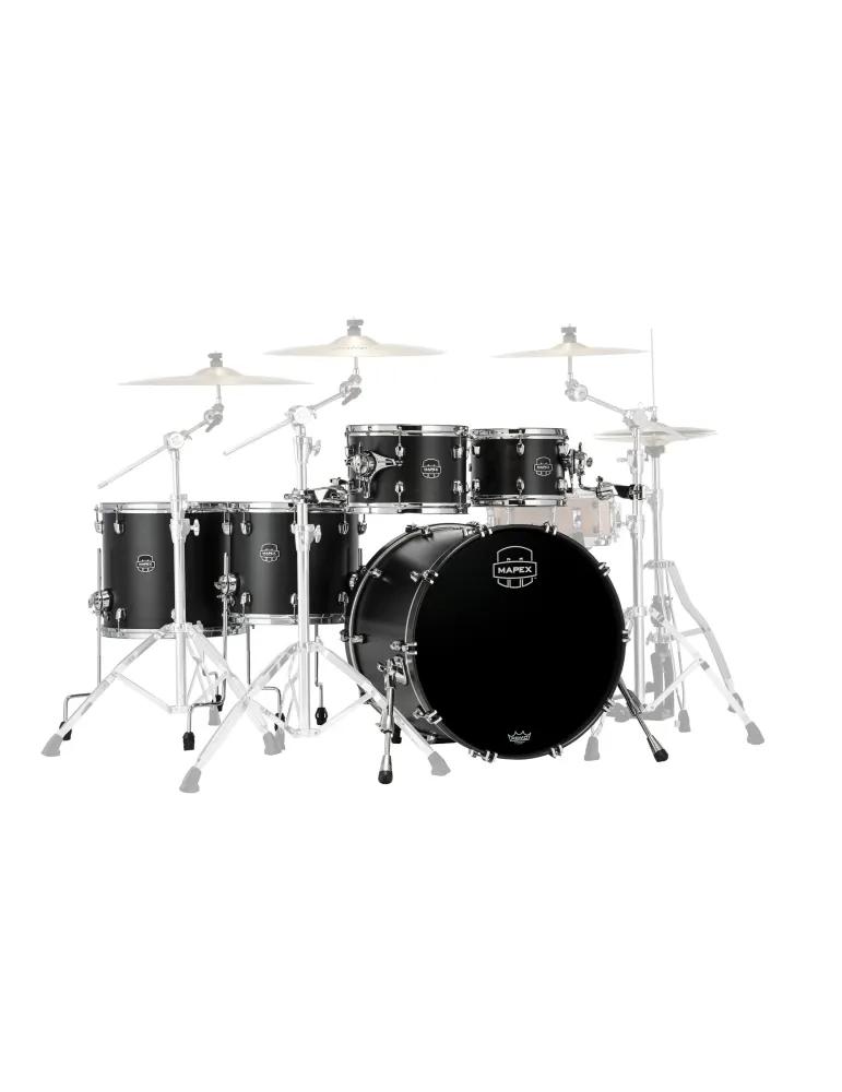  MAPEX SR628XUFB  SATURN 5 WELLEN SATIN SCHWARZ|MusicGoodDeal 