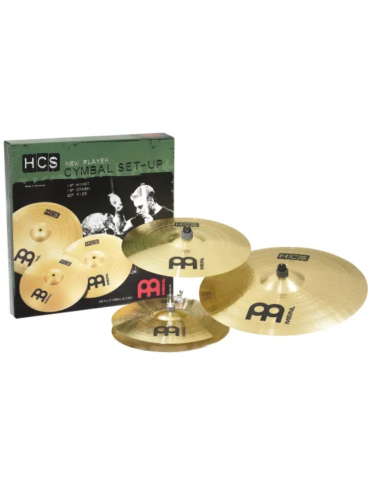  MEINL HCS141620 SET 3 CYMBALLETSALES 14/16/20 "HCS|MusicGoodDeal 