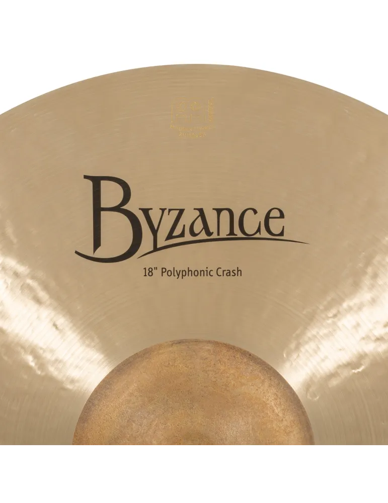  MEINL CRASH BYZANCE 18" POLYPHONIC|MusicGoodDeal 