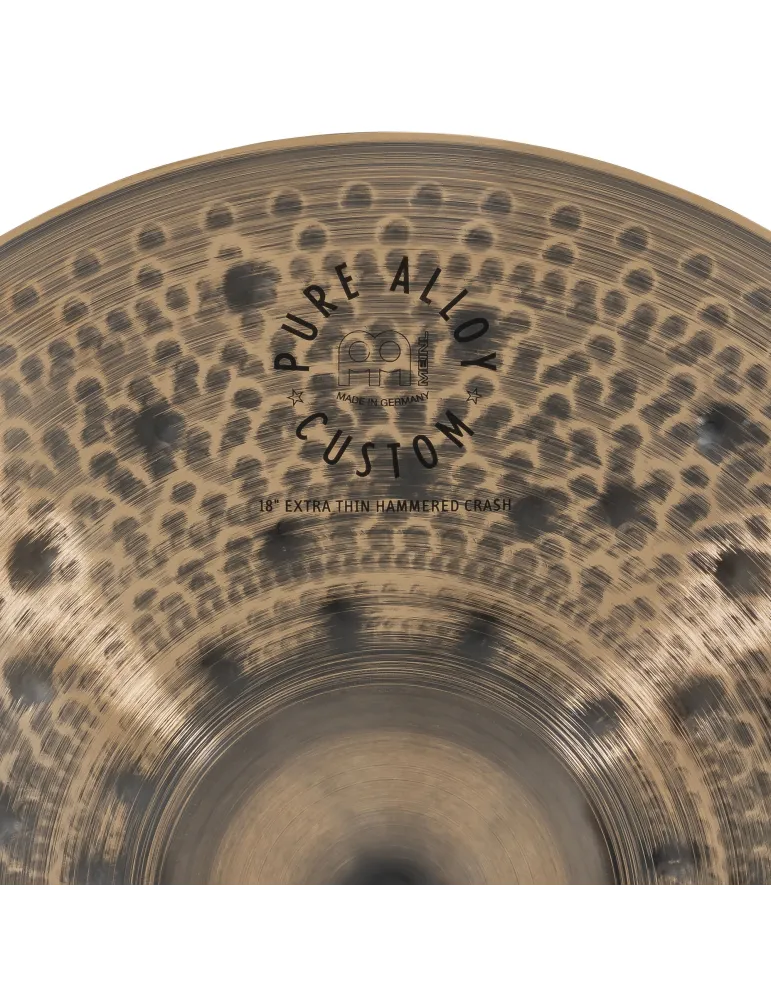  MEINL CRASH PURE ALLOY CUSTOM 18" XTHIN|MusicGoodDeal 