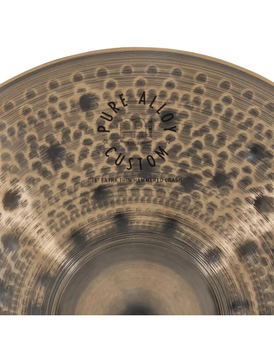  MEINL CRASH PURE ALLOY CUSTOM 18" XTHIN|MusicGoodDeal 