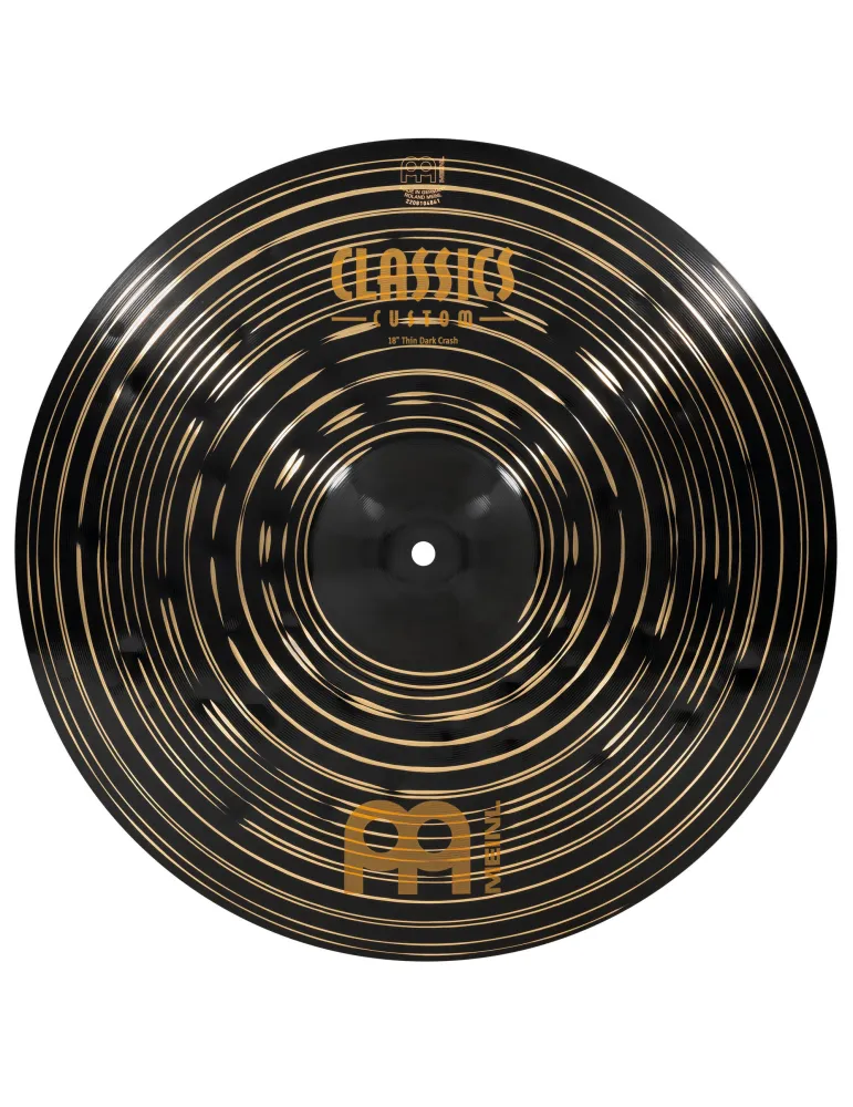  MEINL CRASH C.CUSTOM 18" DARK THIN|MusicGoodDeal 