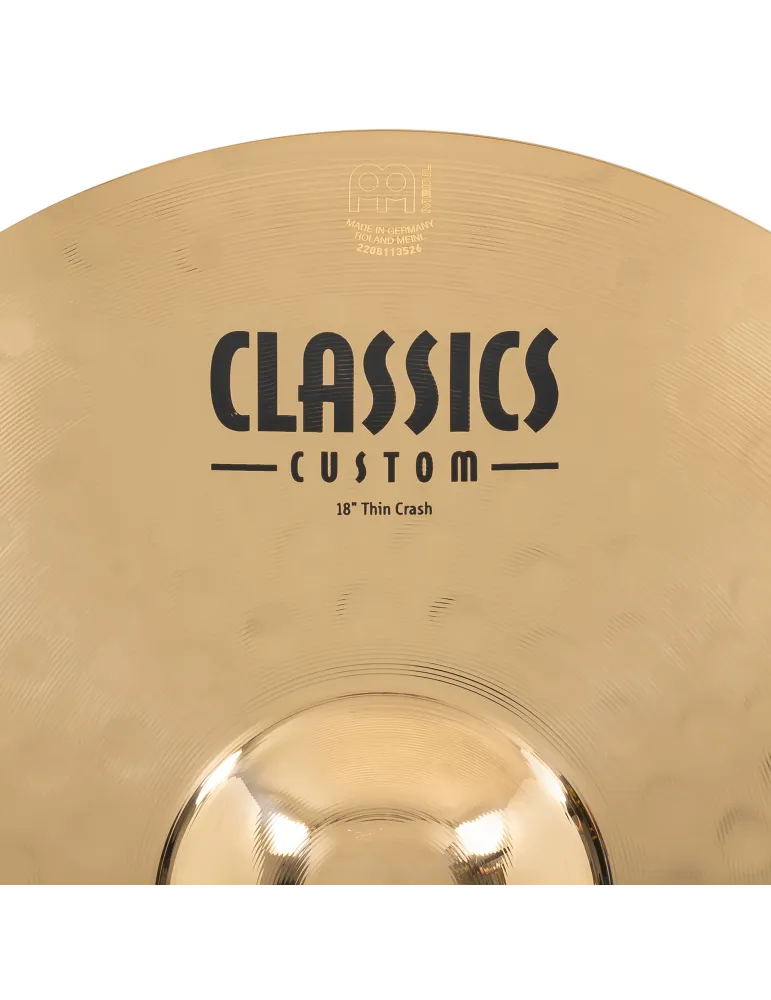  MEINL CRASH C.CUSTOM 18" THIN|MusicGoodDeal 
