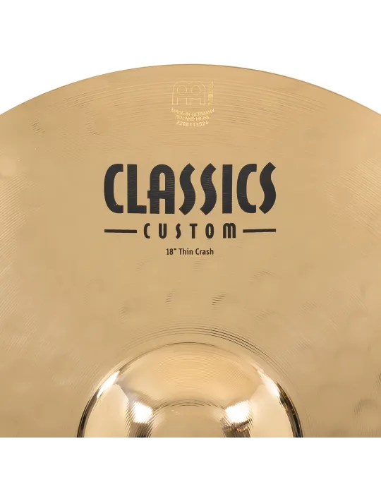  MEINL CRASH C.CUSTOM 18" THIN|MusicGoodDeal 