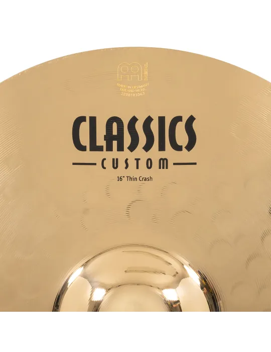  MEINL CRASH C.CUSTOM 16" THIN|MusicGoodDeal 