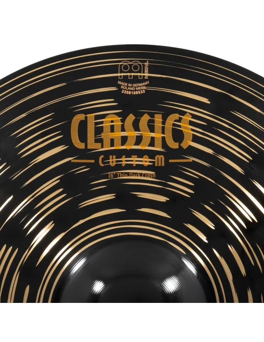  MEINL CRASH C.CUSTOM 16" DARK THIN|MusicGoodDeal 