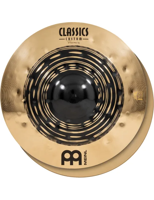  MEINL HI-HAT 15" KLASSISCHCUSTOM DUAL|MusicGoodDeal 