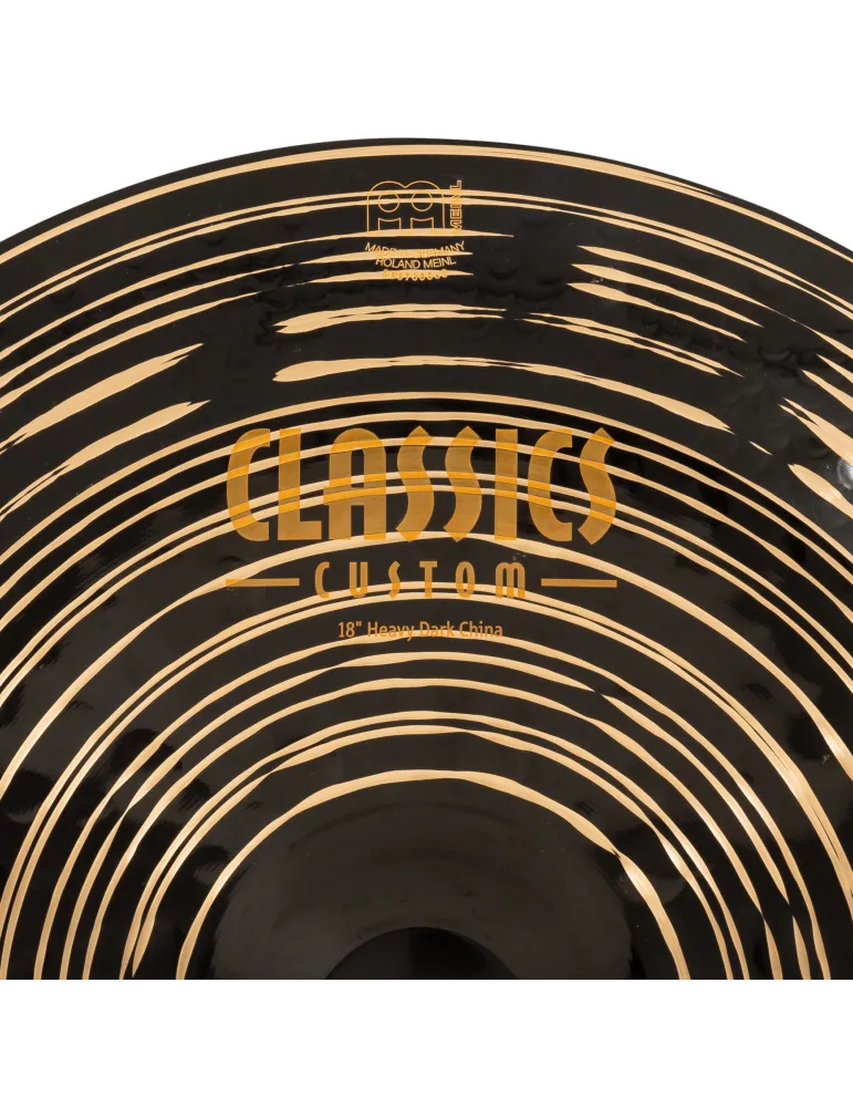  MEINL CHINA 18" CLASSICS CUSTOM DARK H|MusicGoodDeal 