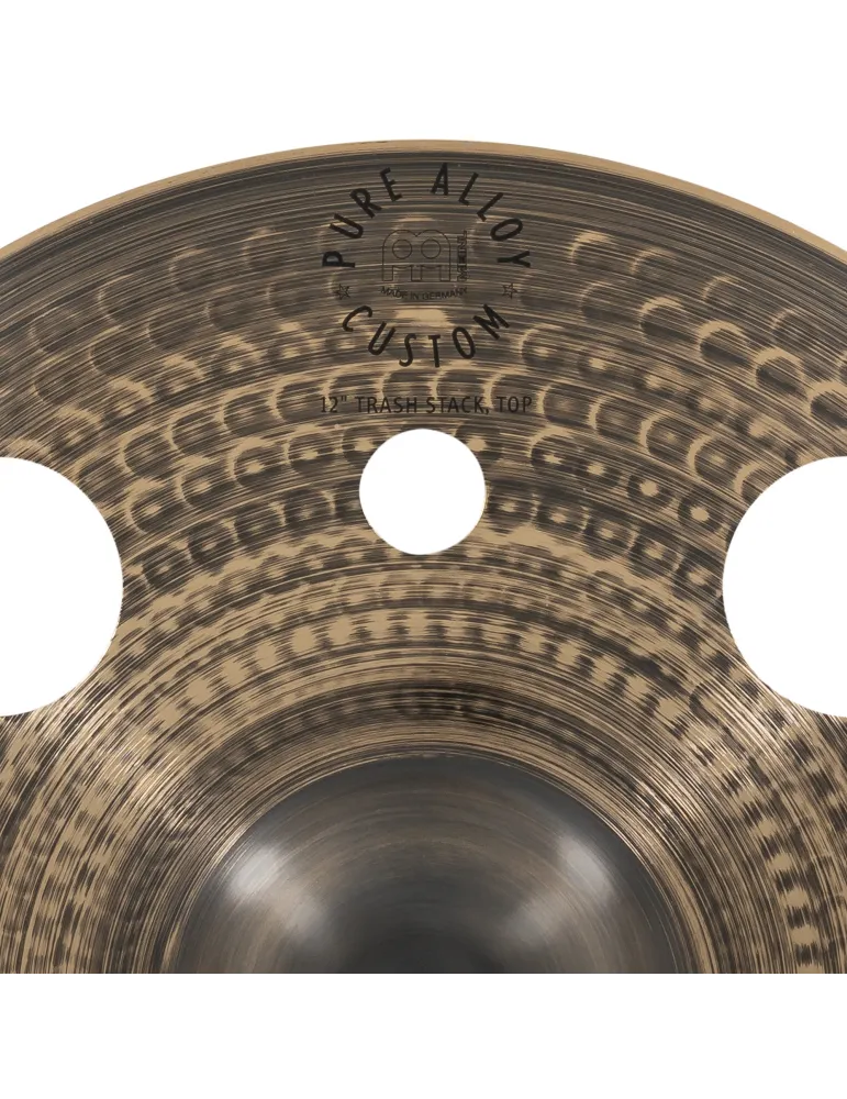  MEINL STACK 12" PURE ALLOY CUSTOM TRASH|MusicGoodDeal 