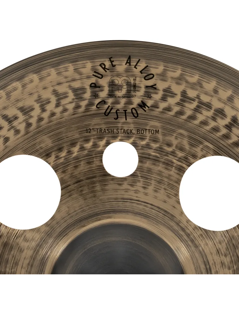  MEINL STACK 12" PURE ALLOY CUSTOM TRASH|MusicGoodDeal 