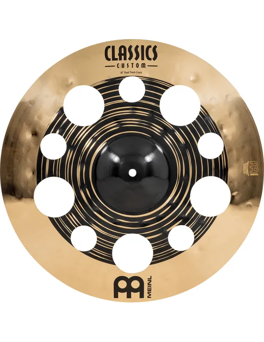  MEINL TRASH CRASH 18" CLASSICCUSTOM DUAL|MusicGoodDeal 