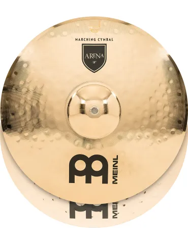  MEINL PAIR OF MARCHING CYMBALS ARONA 18|MusicGoodDeal 