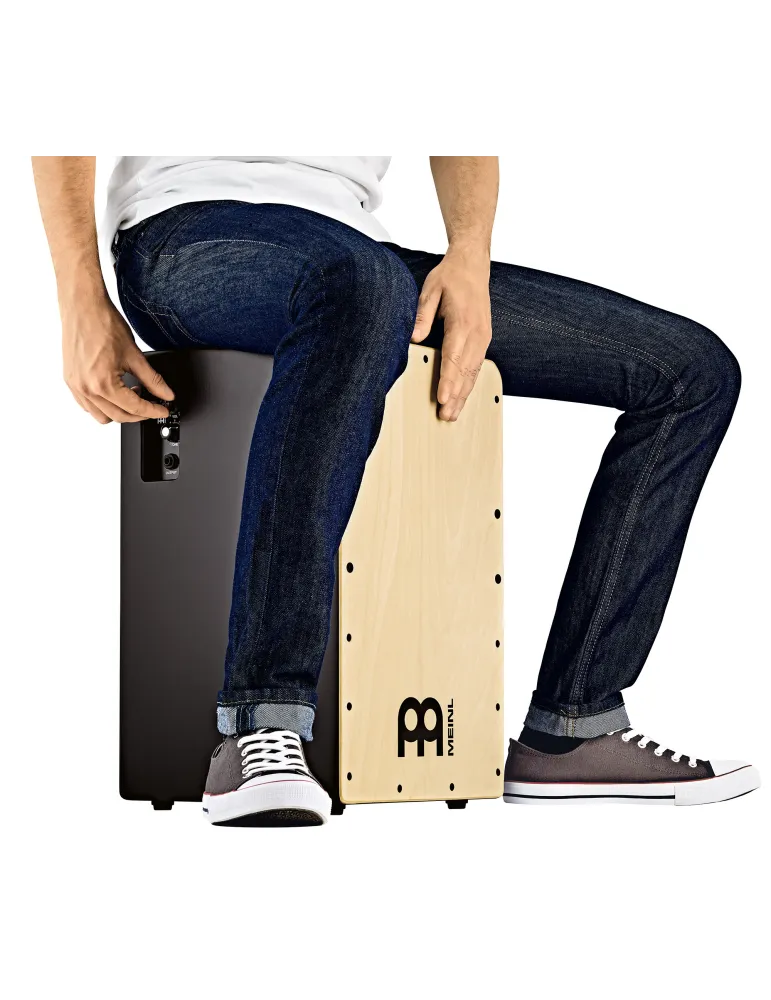  MEINL CAJON PRE-AMPLIFIED FACADE BIRCH|MusicGoodDeal 