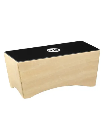  MEINL BCA2NTEBK BONGO SNARE CAJON BLACK AND NATURAL|MusicGoodDeal 