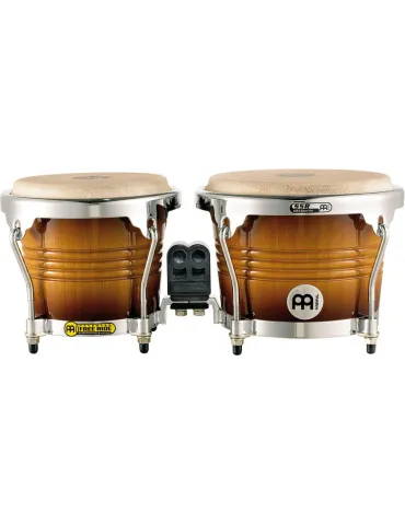  MEINL FWB200GAB WOOD BONGOS 6.75 / 8 "G. AMBER BURST|MusicGoodDeal 