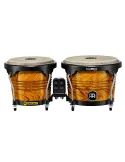  MEINL WOOD BONGOS 6.75/8" AMBER FLAME|MusicGoodDeal 