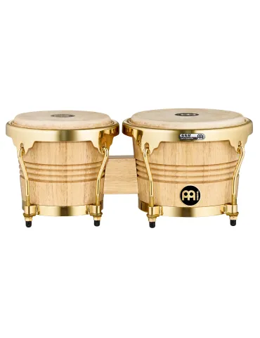  MEINL WB200NTG BONGOS 6.75 / 8 "NATURAL GOLD|MusicGoodDeal 