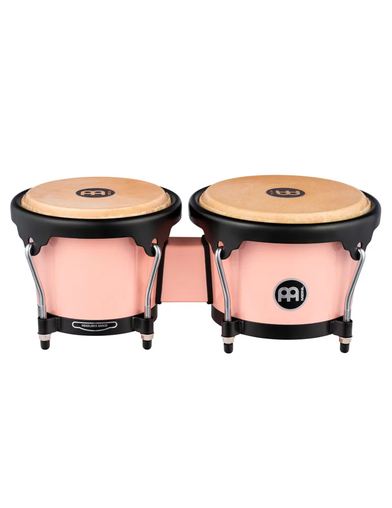  MEINL BONGOS ABS 6.5/7.5" FLAMINGO PINK|MusicGoodDeal 