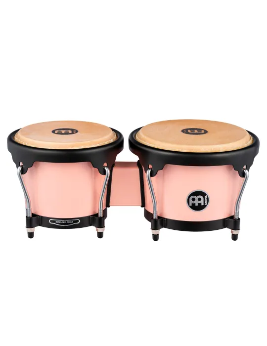  MEINL BONGOS ABS 6.5/7.5" FLAMINGO PINK|MusicGoodDeal 