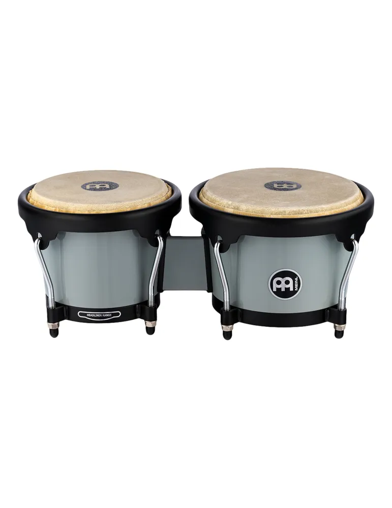  MEINL BONGOS ABS 6.5/7.5" ULTIMATE GRAY|MusicGoodDeal 