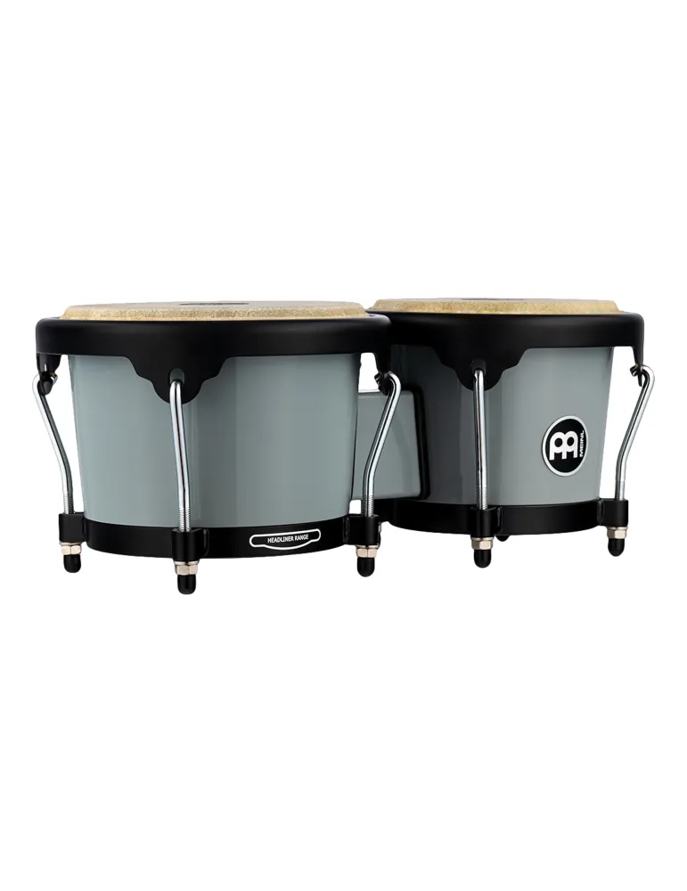  MEINL BONGOS ABS 6.5/7.5" ULTIMATE GRAY|MusicGoodDeal 