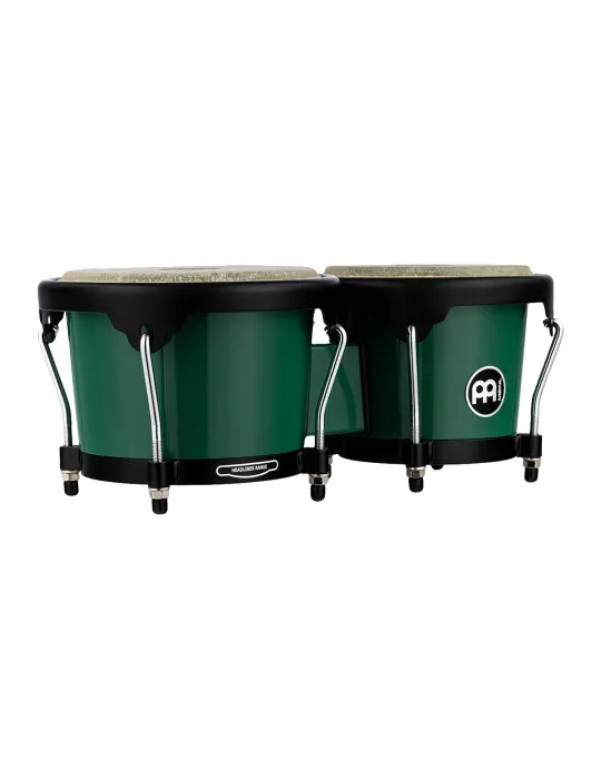  MEINL BONGOS ABS 6.5/7.5" FOREST GREEN|MusicGoodDeal 