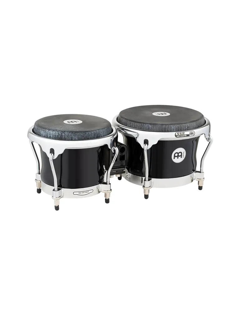  MEINL P.BONGOS 7/8,5" FREE RIDE BLACK|MusicGoodDeal 