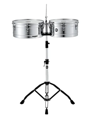  MEINL HT1314CH HEADLINER TIMBALES 13/14 "CHROME|MusicGoodDeal 