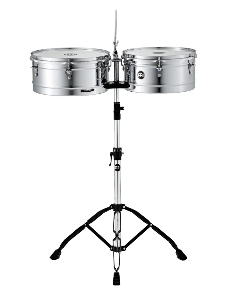  MEINL HT1314CH HEADLINER TIMBALES 13/14 "CHROME|MusicGoodDeal 