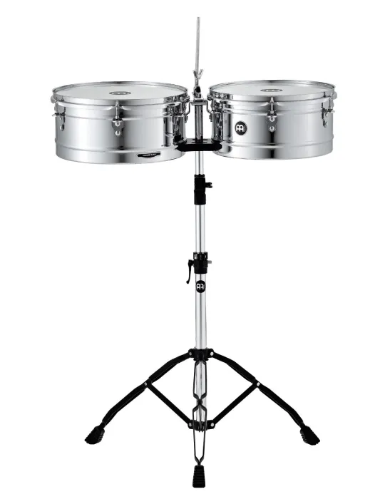  MEINL HT1314CH HEADLINER TIMBALES 13/14 "CHROME|MusicGoodDeal 