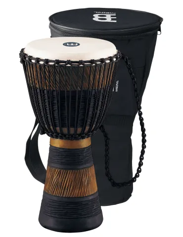  MEINL ADJ3B-L DJEMBE EARTH 12 "WITH COVER|MusicGoodDeal 
