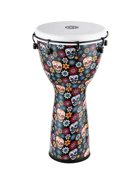 MEINL DJEMBE SYNTHE 12" DAY OF THE DEAD|MusicGoodDeal 