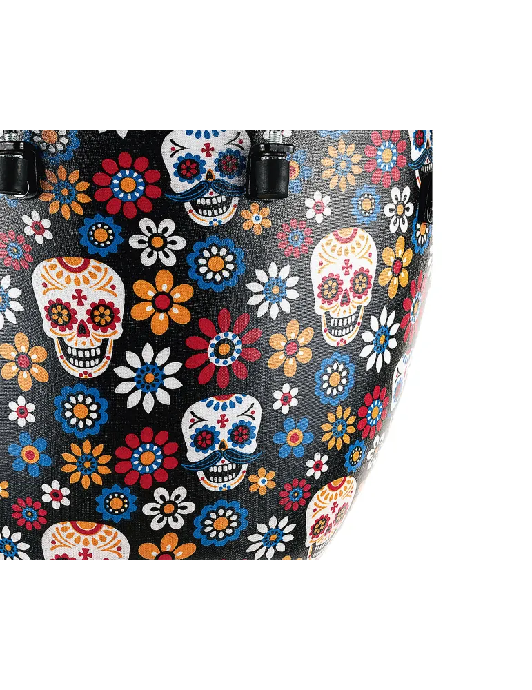  MEINL DJEMBE SYNTHE 12" DAY OF THE DEAD|MusicGoodDeal 