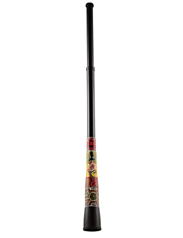  MEINL TSDDG2-BK DIDGERIDOO TROMBONE 61-152 CM BLACK|MusicGoodDeal 