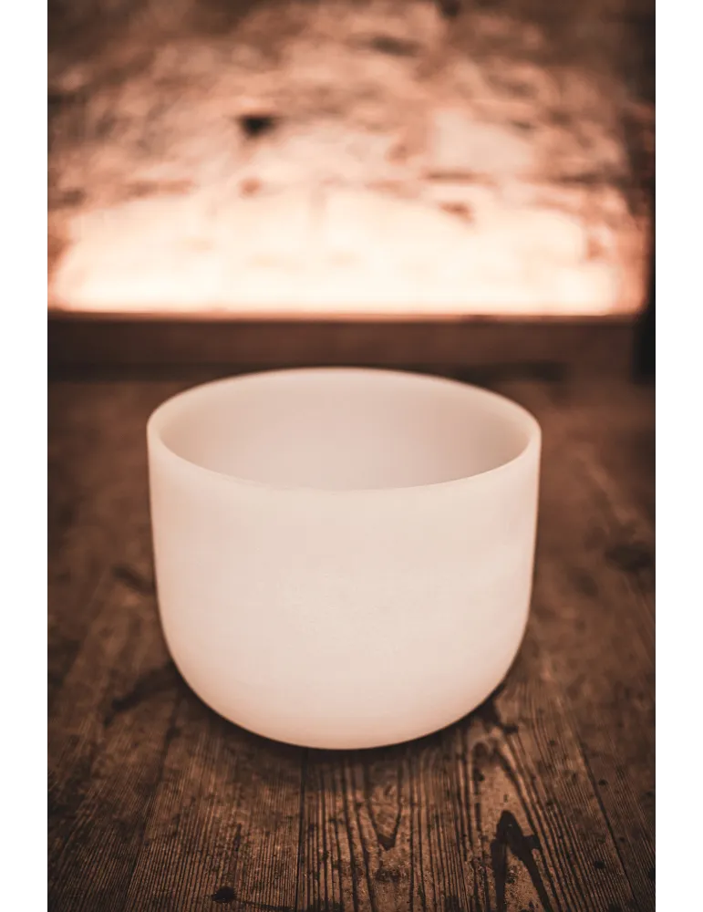  SONIC ENERGY CSB12C SINGING BOWL CRYSTAL 12 "|MusicGoodDeal 