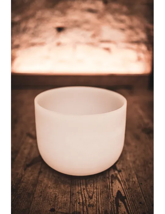  SONIC ENERGY CSB12C SINGING BOWL CRYSTAL 12 "|MusicGoodDeal 