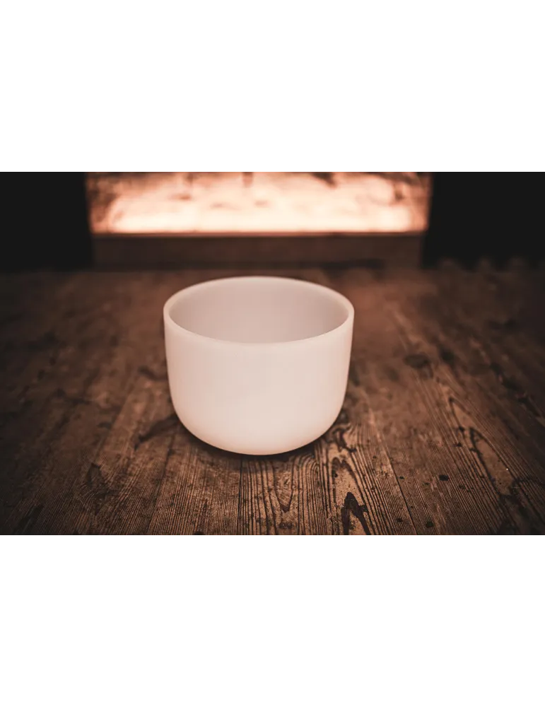  SONIC ENERGY CSB10F SINGING BOWL CRYSTAL 10 "|MusicGoodDeal 