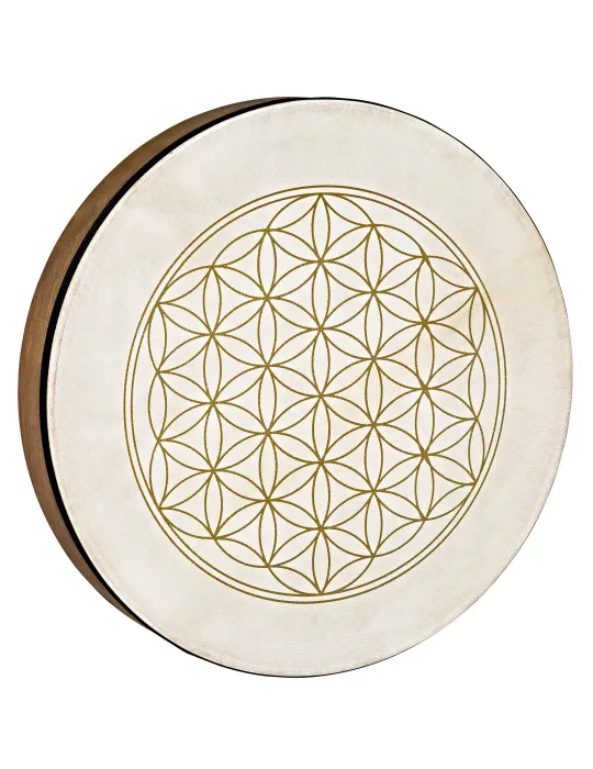  SONIC ENERGY HAND DRUM 16" BRAUN FLOWER|MusicGoodDeal 