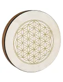  SONIC ENERGY HAND DRUM 16" BRAUN FLOWER|MusicGoodDeal 