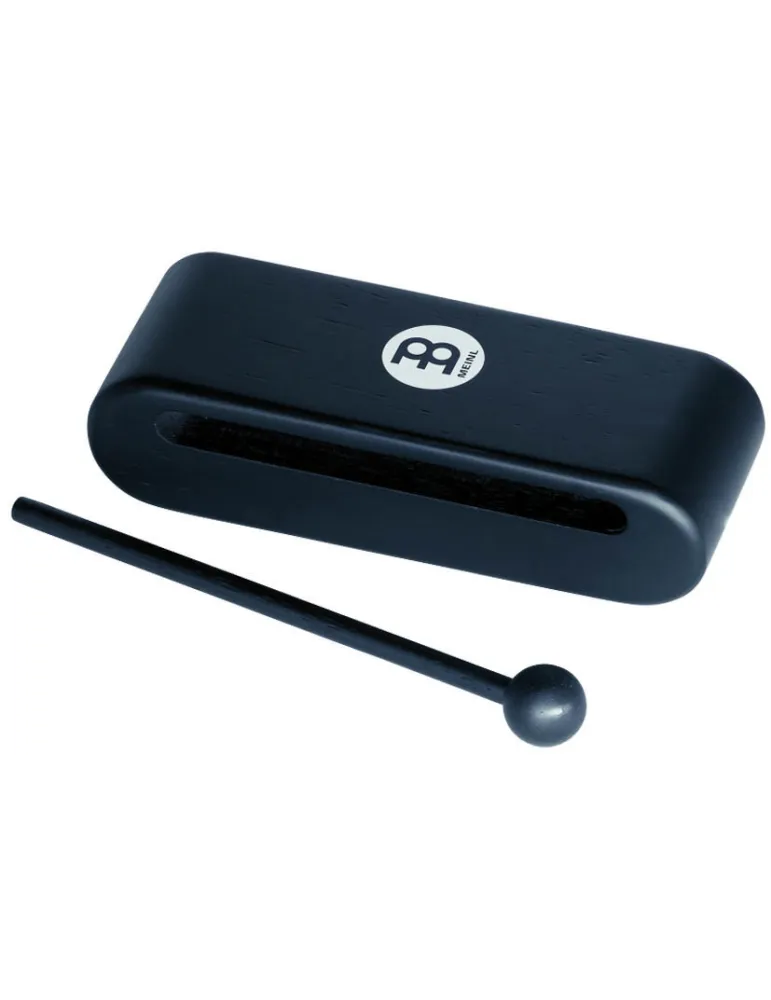  MEINL MWB1BK WOODBLOCK HEVEA 19 CM SCHWARZ|MusicGoodDeal 