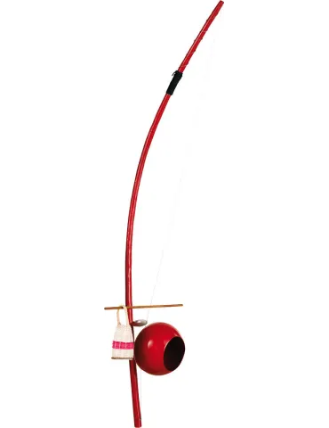  MEINL BE1R BERIMBAU FIBER RED WITH COVER|MusicGoodDeal 