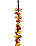  MEINL BI7RY RED AND YELLOW FIBER BIRDS|MusicGoodDeal 