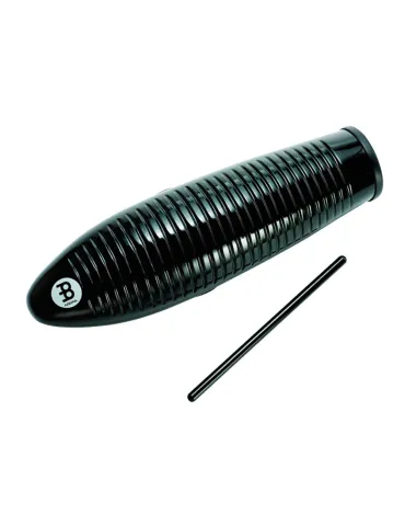  MEINL GU7BK GUIRO FIBER BLACK|MusicGoodDeal 