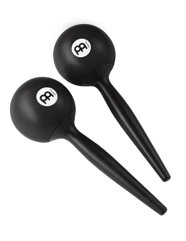  MEINL PM3BK RUNDE SCHWARZE KUNSTSTOFF-MARACAS|MusicGoodDeal 