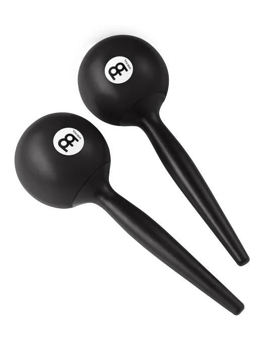  MEINL PM3BK RUNDE SCHWARZE KUNSTSTOFF-MARACAS|MusicGoodDeal 